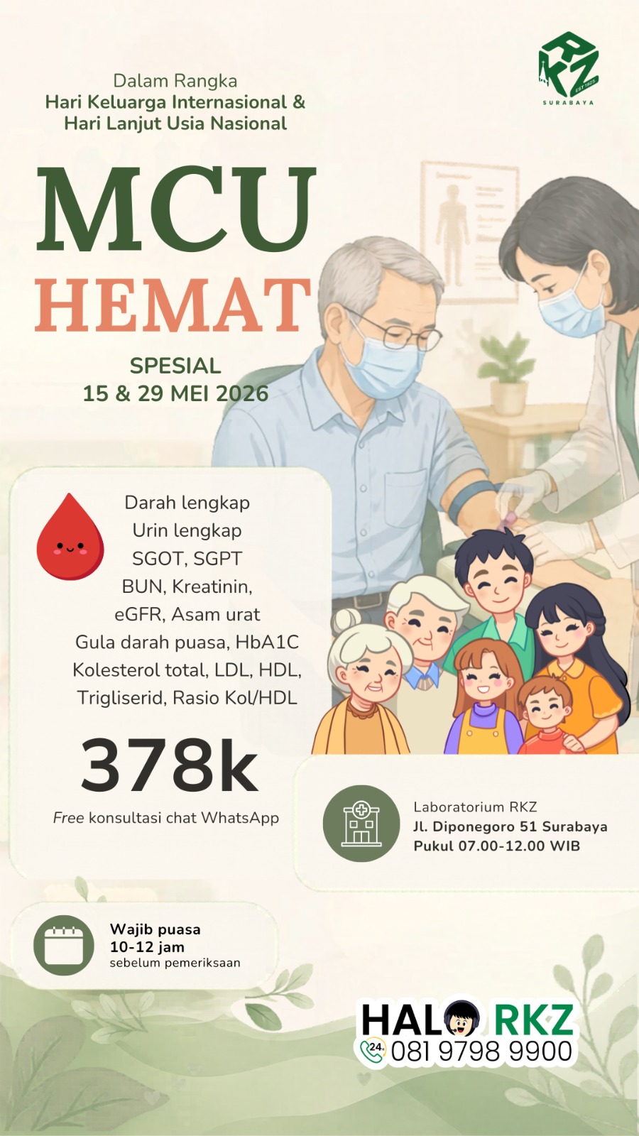 MCU Hemat Spesial (Khusus Tgl 15 & 29 Mei 2026)