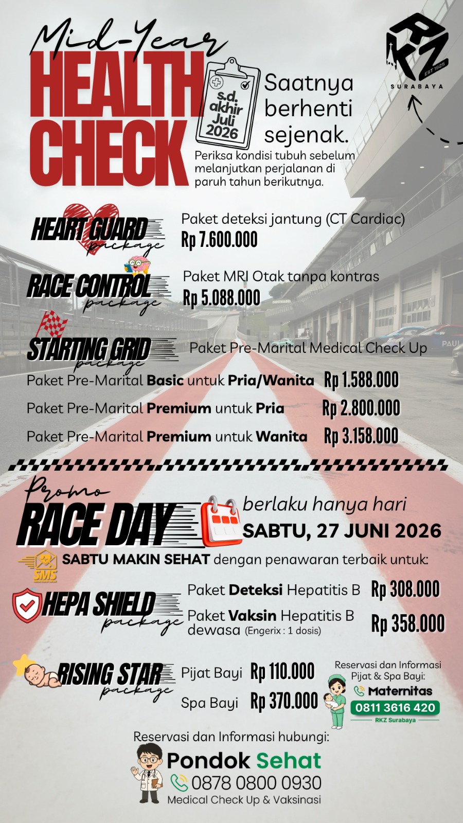 Promo Checkup Periode Juni & Juli 2026 - Mid Year Health Check