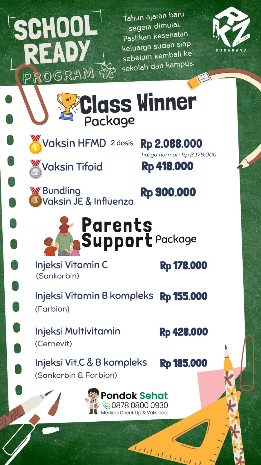 Program School Ready - Checkup
