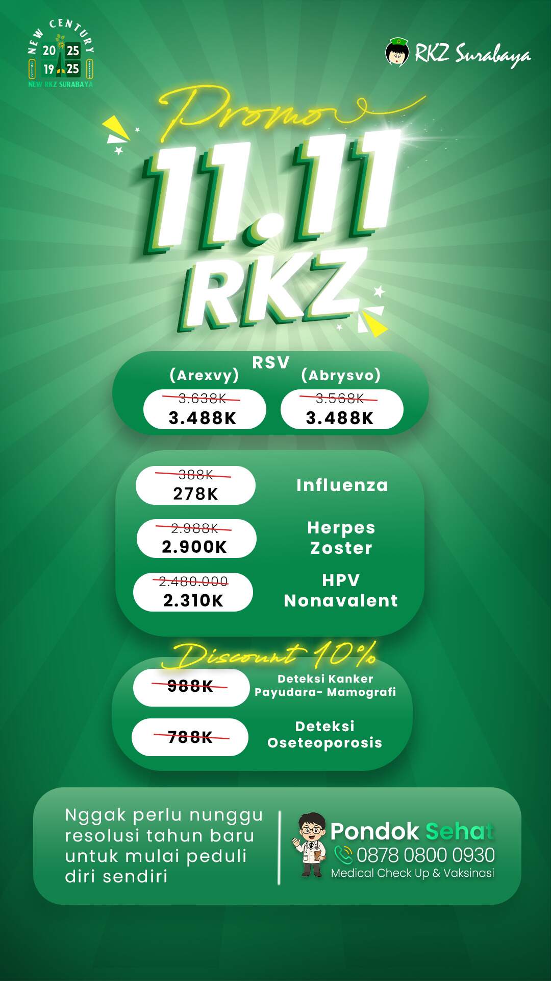 Stay Fit 'Til Year End - Promo 11-11