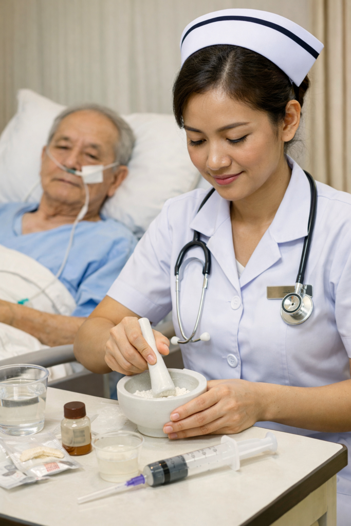 Prinsip Administrasi Obat melalui NGT