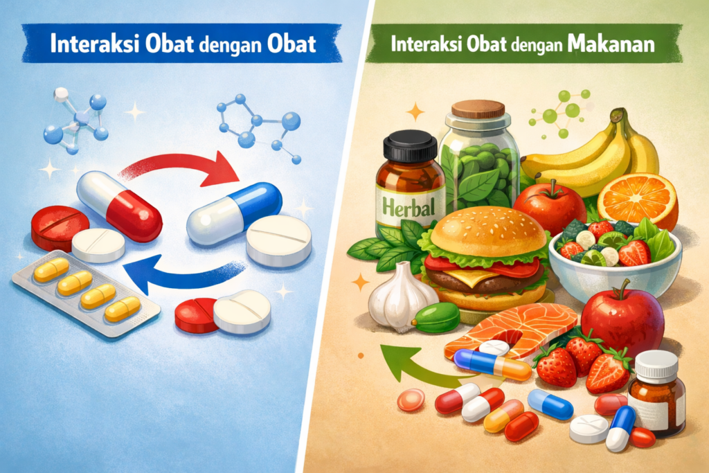 Interaksi Obat dengan Obat dan Makanan, Bagaimana Bisa Terjadi?